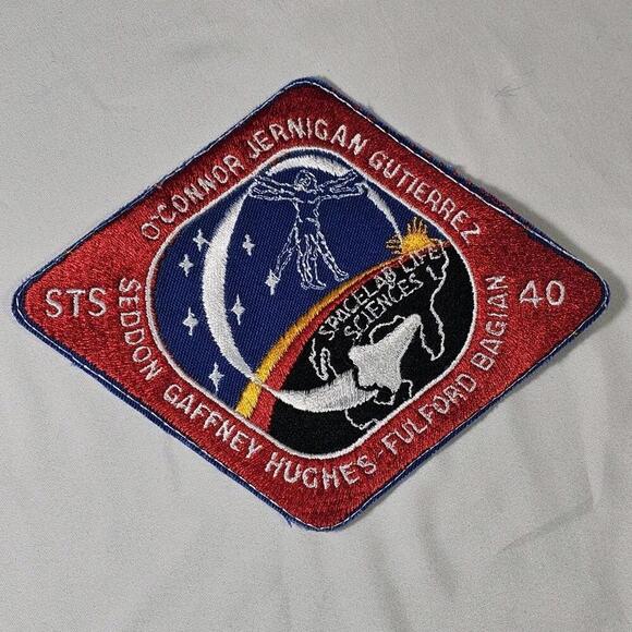 Other - NASA STS-40 5th Space Lab Launch Mission 1991 Commemorative Patch Large 6"